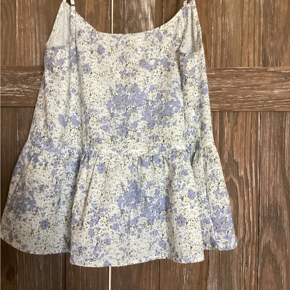 Tank top flower pattern top - Picture 2 of 5